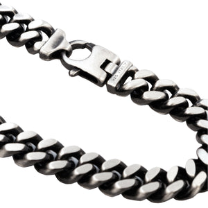 Diamond Cut Black Rhodium Bracelet 13.3mm