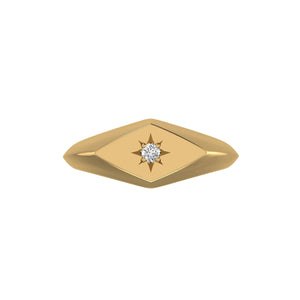 Diamond Starburst Ring