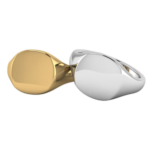 14K Gold Signature Signet Ring